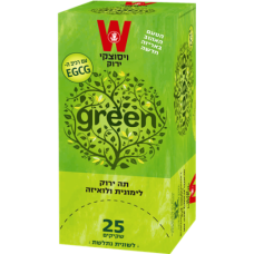 Зеленый чай с лемонграссом и луизой Wissotzky Green tea lemongrass & luisa Wissotzky 25 пак*1.5 гр